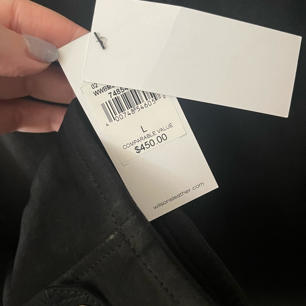 NWT!!! Suede Moto Jacket - Picture 3 of 4